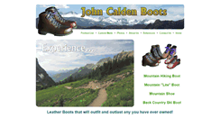 Desktop Screenshot of johncaldenboots.com